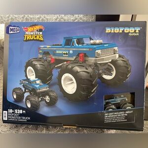 Monster Trucks mega blocks Bigfoot 4x4 - Blue